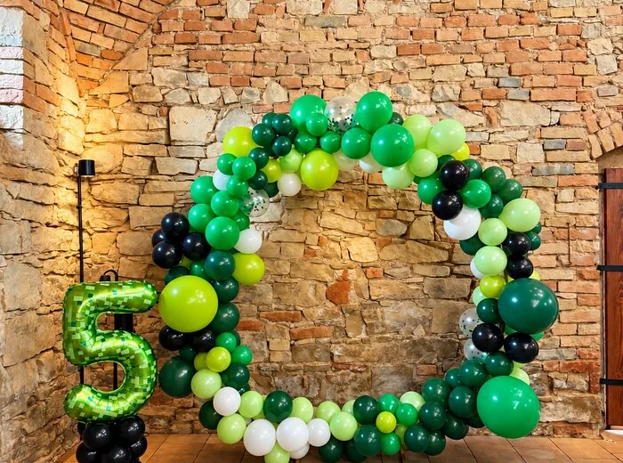 Balonková výzdoba k padesátinám